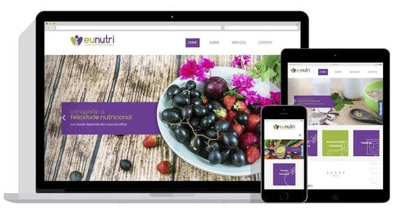 Design de um website responsivo para empresa
