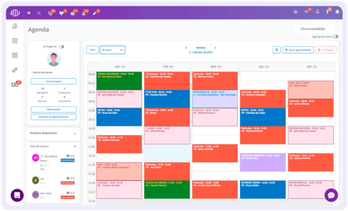 Sistema de agendamento online para clientes com notificação por email.